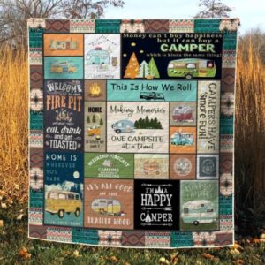 Camping Quilt Blanket Ver 13  Quilt